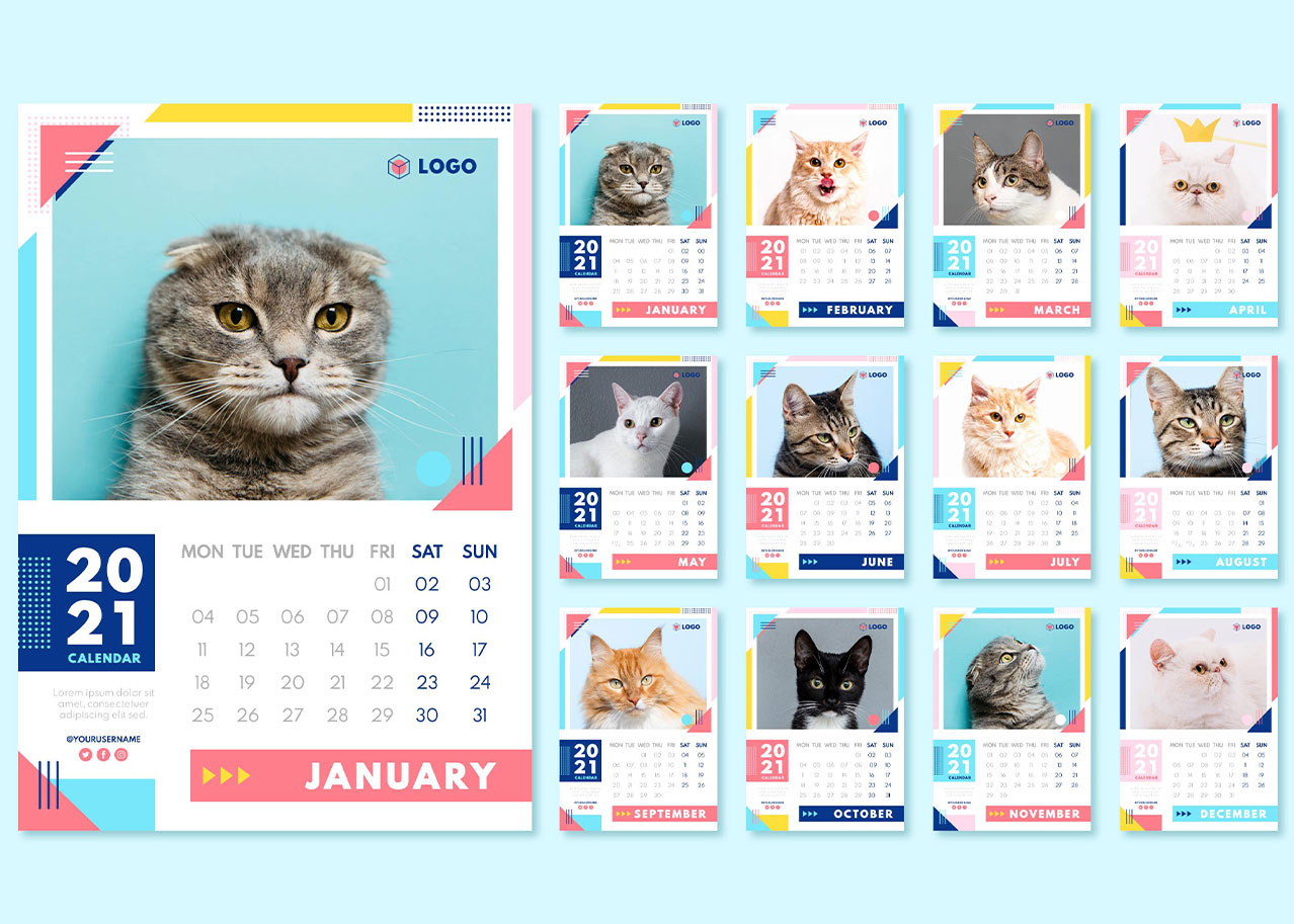 Personalized calendars with photos